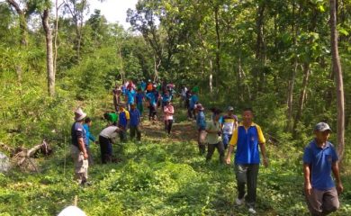 Kegiatan Penanaman Pohon Karyawan dan Karyawati BDLHK Kadipaten di KHDTK Sawala Mandapa